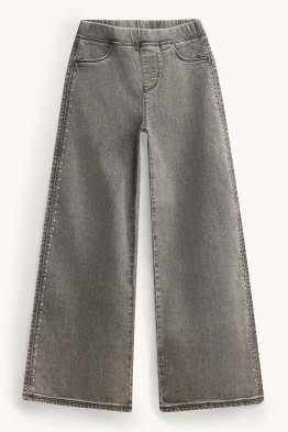 Wide leg jeggings