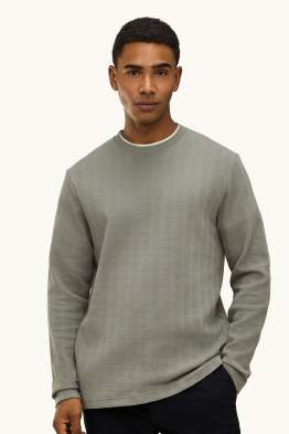 Pull à fine maille - à rayures