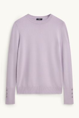Feinstrick-Pullover