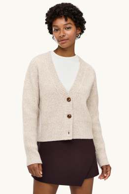 Cardigan - ribbed