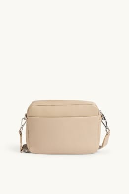 Borsa a tracolla con spallaccio staccabile - similpelle