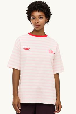 T-shirt - Oversize - à rayures