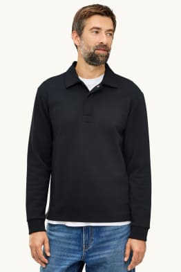 Poloshirt met lange mouwen
