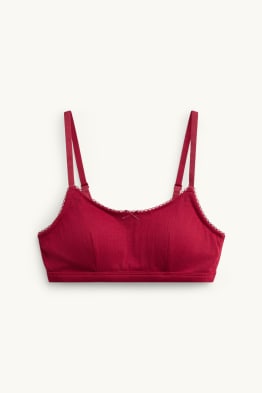 Pointelle-Bustier - wattiert
