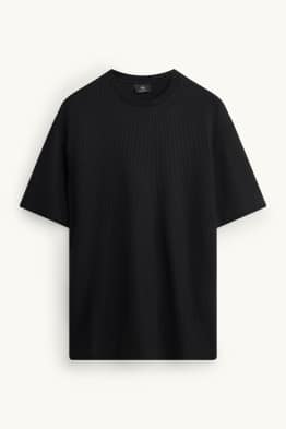 T-shirt - relaxed fit - ribbed