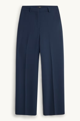 Pantaloni office - talie înaltă - wide leg