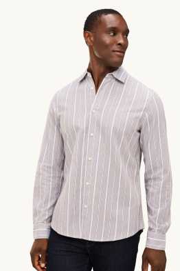 Hemd - Regular Fit - Kent - gestreift
