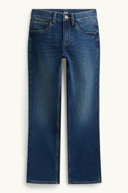 Straight jean - jean chaud