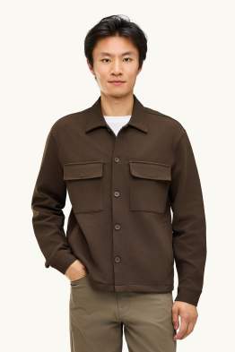 Veste-chemise - relaxed fit - col kent