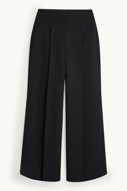 Pantaloni de stofă - talie înaltă - wide leg