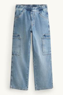 Cargo jeans - thermal jeans