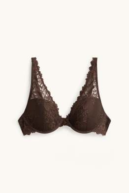 Underwire bra - PLUNGE - padded