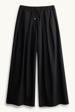 Pantalon - high waist - wide leg