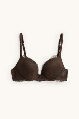 Underwire bra - DEMI - push-up - padded