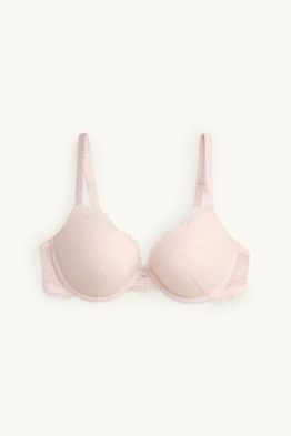 Underwire bra - DEMI - push-up - padded