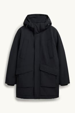 Parka with hood - lined