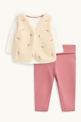 Completo per neonate - 3 pezzi