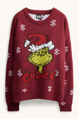 Weihnachtspullover - Der Grinch