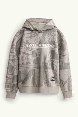 Skate - sweat à capuche - à motif
