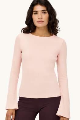 Longsleeve - slim fit - geribd
