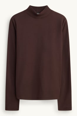 Thermal fleece long sleeve top - regular fit
