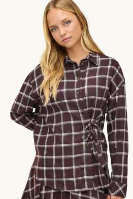 Brusa camisera - de quadres