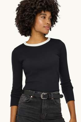 Maglia a maniche lunghe - slim fit