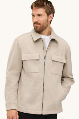 Veste-chemise - relaxed fit - col kent