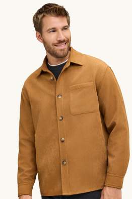 Veste-chemise - relaxed fit - col kent