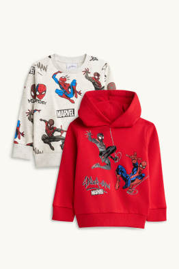 Multipack of 2 - Spider-Man - hoodie and sweatshirt