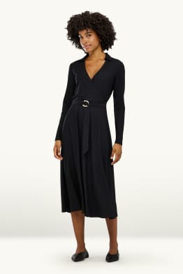 Robe Fit & Flare avec ceinture
