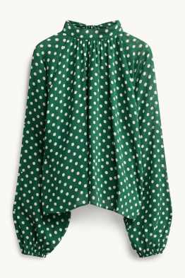 Chiffon blouse - polka dot