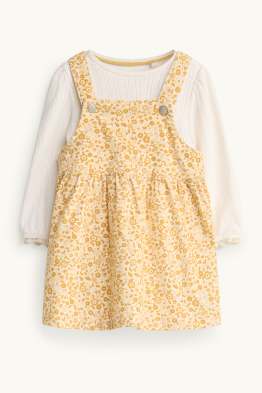 Blümchen - Baby-Outfit - 2 teilig