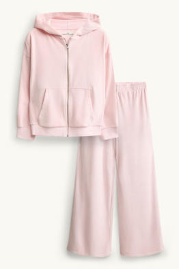 Set - Sweatjacke mit Kapuze und Jogginghose - 2 teilig