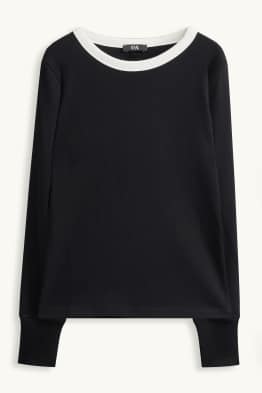 Langarmshirt - Slim Fit