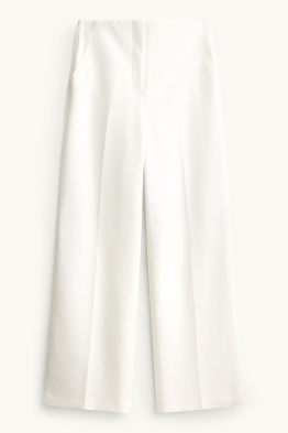 Business-Hose - High Waist - Wide Leg