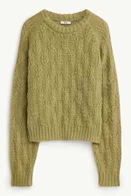 Pullover - Zopfmuster