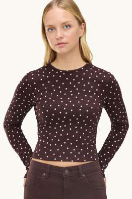 Samarreta de màniga llarga - slim fit - de piquets
