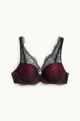 Underwire bra - PLUNGE - padded