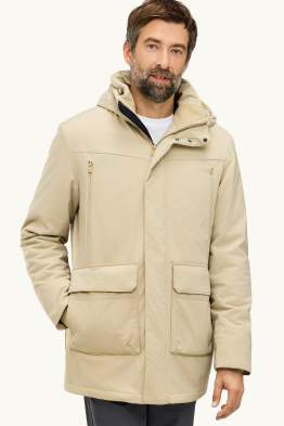 Parka funcțională cu glugă - căptușită - 4 Way Stretch