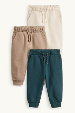 Lot de 3 - pantalon de jogging bébé