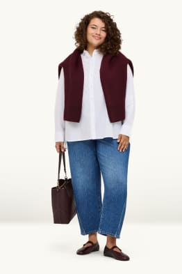 Barrel jean - high waist