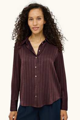 Blouse - krijtstrepen