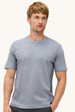 T-shirt en maille - regular fit - finition texturée