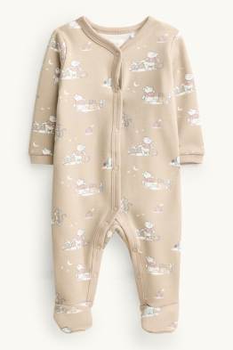 Winnie l’ourson - pyjama pour bébé - doublure en peluche