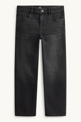 Straight Jeans - Thermojeans - extra-weiter Bund