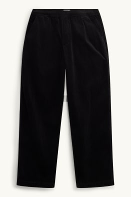 Pantaloni din catifea reiată - relaxed fit