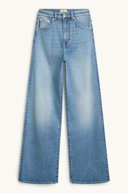 Wide leg jean - high waist - LYCRA® ADAPTIV Fiber