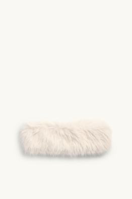 Diadema de pelo sintético
