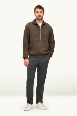 Chino - tapered fit - în carouri